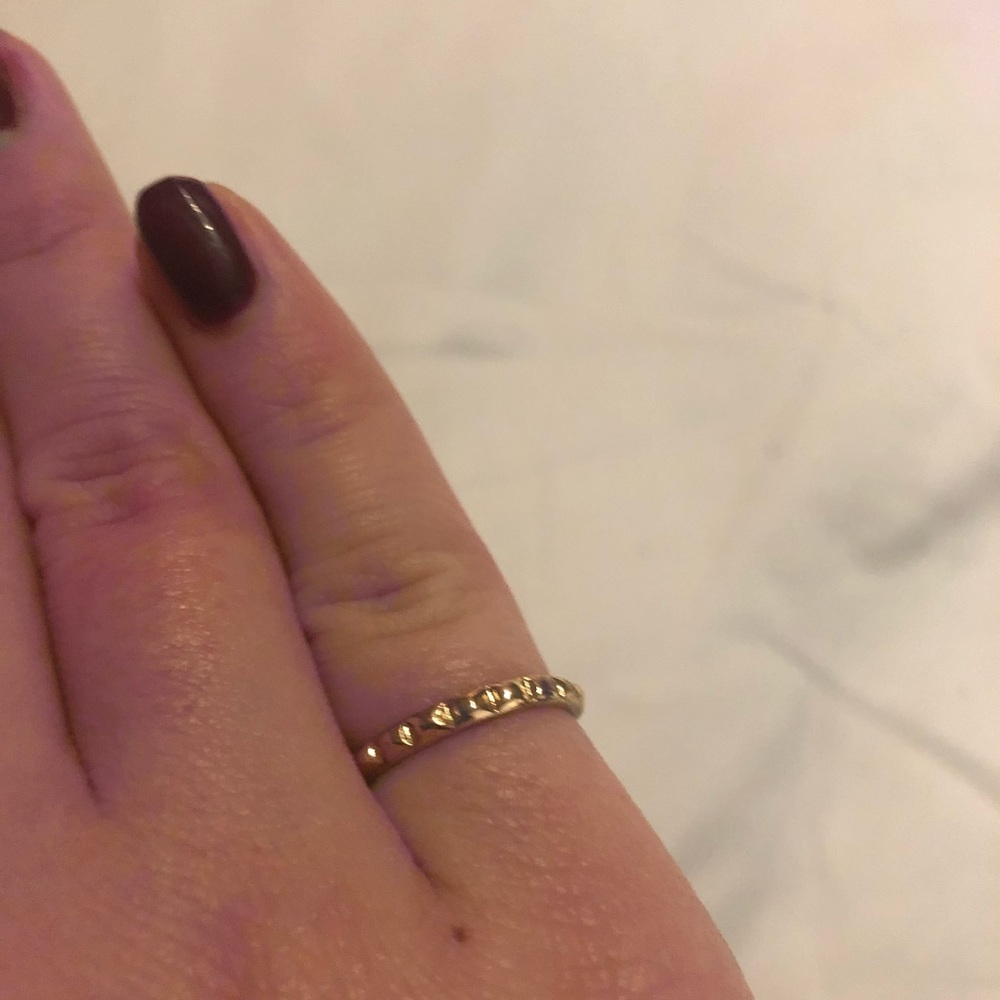 Adorable pinky ring